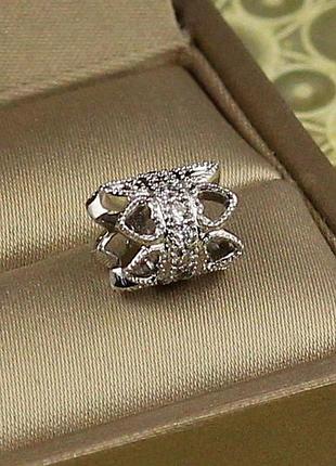 Кулон шарм xuping jewelry заборчик 8 мм серебристый love-shopping
