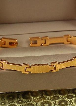 Браслет xuping jewelry гайковий ключ 19 см золотистий love-shopping