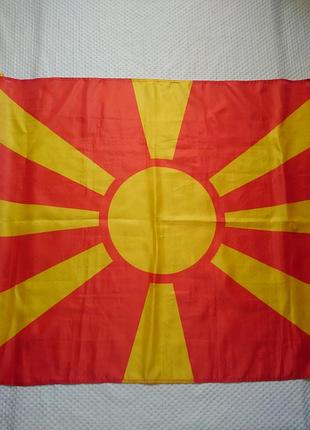 Флаг македония 90 см на 150 см