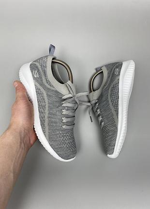 Жіночі кросівки skechers ultra flex statements і новому стані, сірі, оригінал 38/24 см