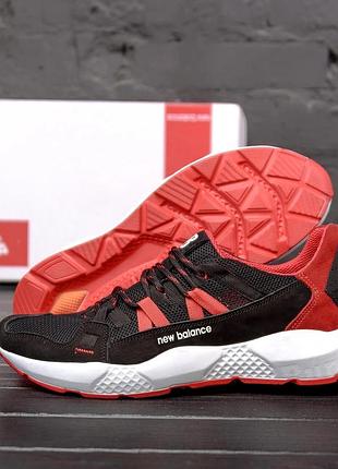 Мужские кожаные кроссовки new balance red 44р.