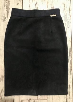 Спідниця замшева