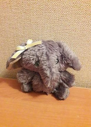 Мягкая игрушка "слоненок" слон, слонишка, слониха патриотическая ручная работа