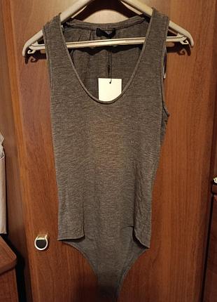 Боді zara сірого кольору