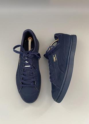 Чоловічі кросівки puma court star в чудовому стані, сині, оригінал 42/26,5 см