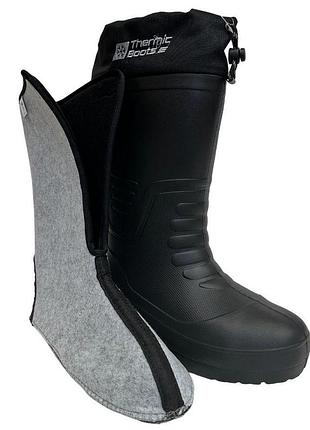 Чоботи fr thermic boots comfort -40°c з tpr підошвою. колір чорний
