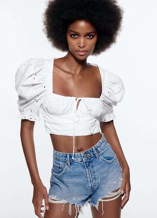 Топ блуза zara