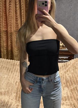 Бавовняний топ бандо zara хс-с