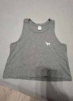 Топ спортивный жіночий , майка, victoria's secret,  pink , s