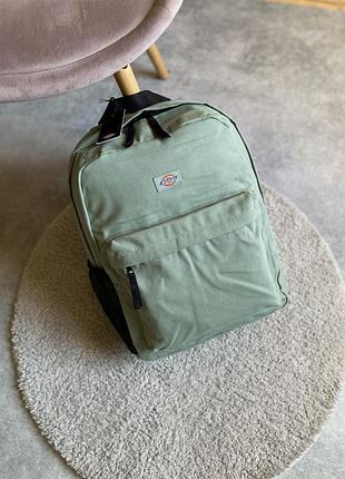 Dickies duck canvas backpack оригінал новий чоловічий жіночий рюкзак сумка портфель наплічник міський повсякденний зелений дікіс дікес брендовий