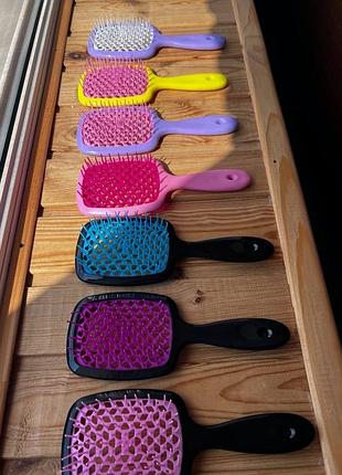 Гребінь для волосся janeke small superbrush the original italian