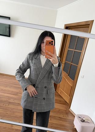 Піджак answear в клітинку