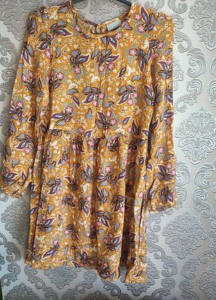 Платье i love girlswear от matalan (британия) в цветочный принт на девочку