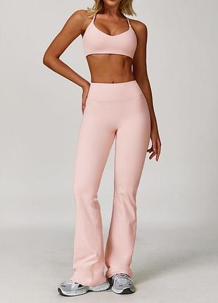 Коплект топ лосіни кльош с,м