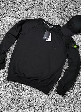Світшот stone island чорний