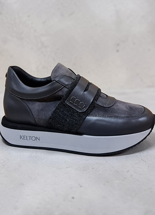 Кроссовки фирмы kelton имталия р.37 серые