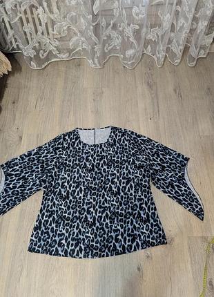 Леопардова кофта 3xl