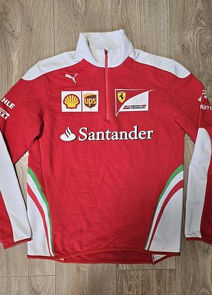 Puma sf scuderia ferrari formula 1 team half zip fleece