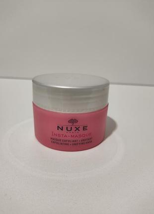 Маска nuxe (нюкс) инста exfoliating + unifying