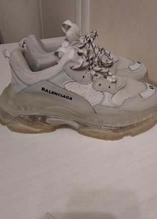 Кроссовки balenciaga triple s, стелька 26,5