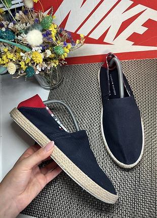 Оригинальные балетки эспадрилии Tommy hilfiger