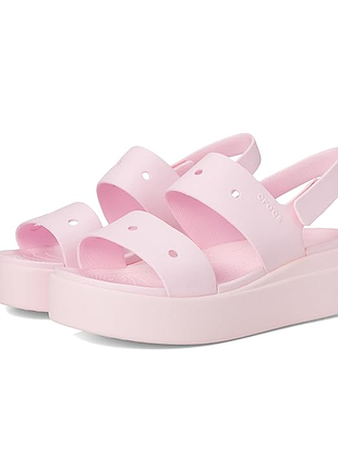 Crocs сандалії босоніжки brooklyn 4u pink milk 210676-001
