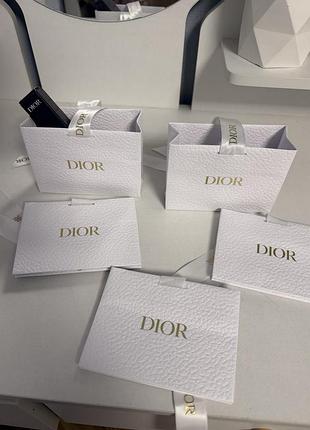 Подарунковий пакет dior підходить для помади ,блиску ,бальзаму 11 см