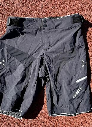 Женские велошорты, велоформа craft trail bike shorts