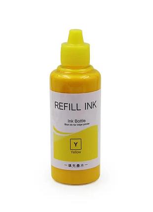 Пигментные чернила ocbestjet для плоттеров epson surecolor sc-t3100/3200/5100/5200/7200, yellow, 100 мл