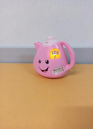 Интерактивный чайник&nbsp;fisher-price laugh &amp; learn smart stages. песни, фразы, различные режимы игры,