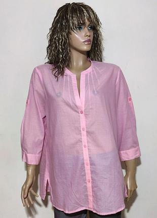 Walbusch хлопковая удлененная рубашка /14469/