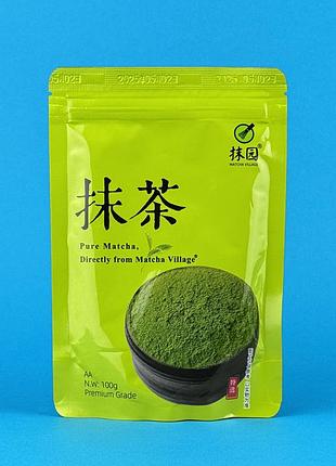 Чай матча тм matcha tea village премиум класса аa 100 грамм