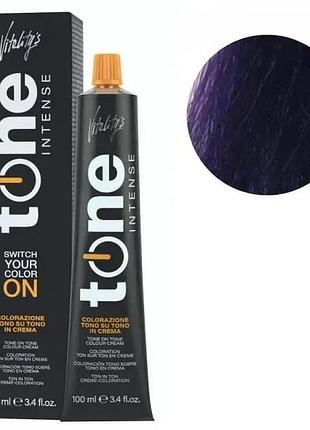 Тонирующая безамиачная крем краска для волос tone intense vitality's 9/88 королевский фиолетовый royal purple 100 мл