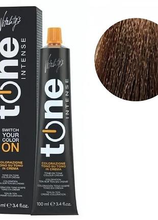 Тонирующая безамиачная крем краска для волос tone intense vitality's 7/33 блонд глубокий золотой 100 мл