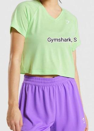 Спортивная футболка gymshark с дышащими вставками