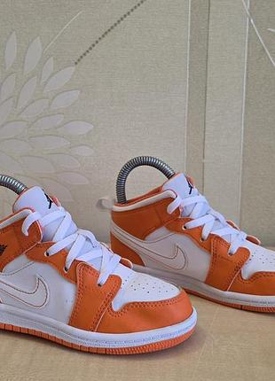 Детские кроссовки air jordan 1 mid se оригинал р.27