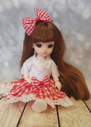 Шарнирная кукла bjd горох 16см 3