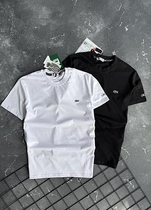 Чоловіча футболка lacoste | 3 кольори | бавовна | s-xxl | туреччина