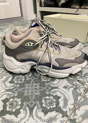 Кросівки жіночі nike, сірі, 24 стелька