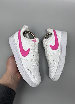 Жіночі кросівки nike court borough low recraft в гарному стані, оригінал 37,5/23,5 см