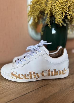 Кеди зі шкіри seeby chloe