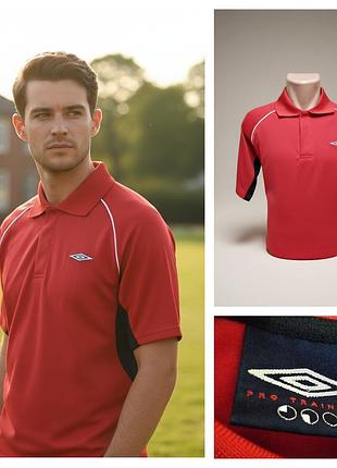 Комфортное качественное спортивное поло британского бренда umbro