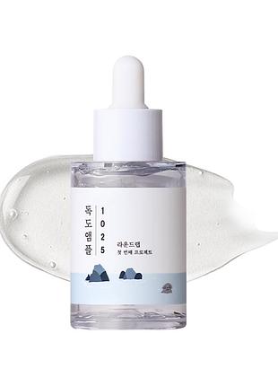 Увлажняющая сыворотка для чувствительной кожи round lab dokdo ampoule 45мл