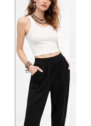 Легкі літні трикотажні штани джогери 3