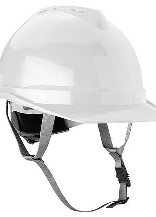 Каска захисна neo tools, пластик abs, пряжка для регулювання, білий