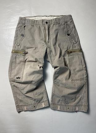 Alpha industries vintage cargo бриджи