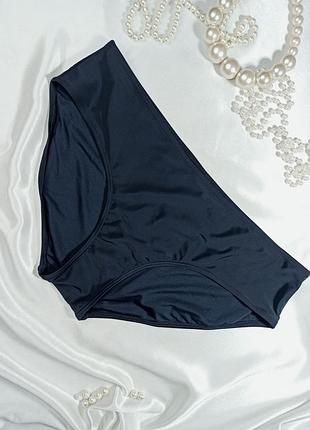 Xxl (наш 54-56) черные плавки батал низ купальника на подкладке