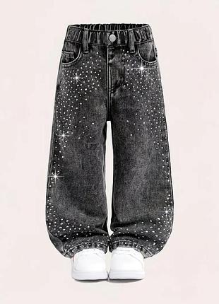 Новинка! супервые джинсы с камушками, стразами камушками