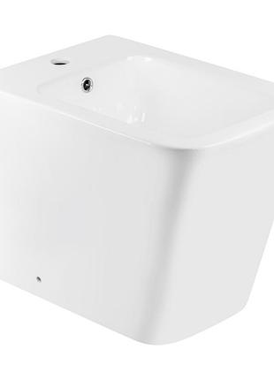 Биде напольное qtap crow 545х360х410 white qt05443370w