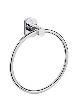 Держатель для полотенца qtap liberty d 160 мм qtlibcrm1160 chrome